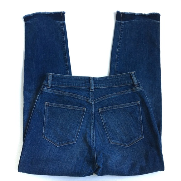 DL1961 Mara Ankle High Rise Straight Alva Instasculpt Vintage Denim Jeans Sz 26 - Picture 4 of 17